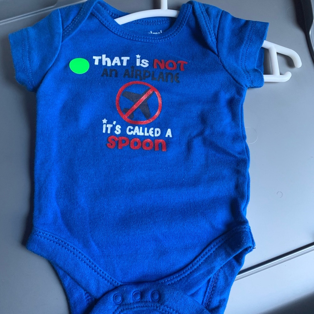 Blue onesie